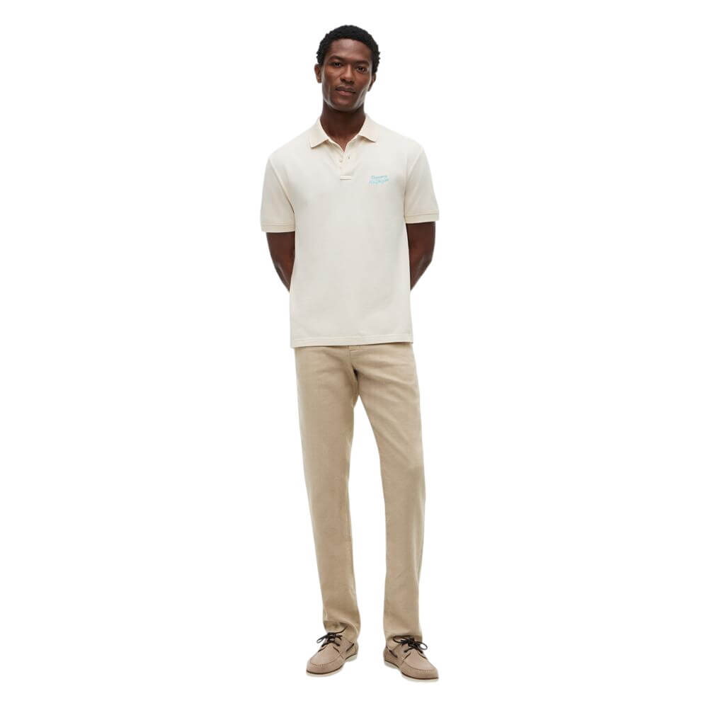 Tommy Hilfiger Denton Straight Leg Linen Blend Chinos